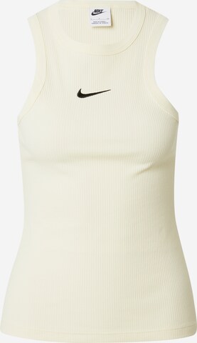 Nike Sportswear Топ 'TREND' в бежово: отпред