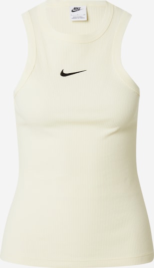 Nike Sportswear Topp 'TREND' i chamois / svart, Produktvy