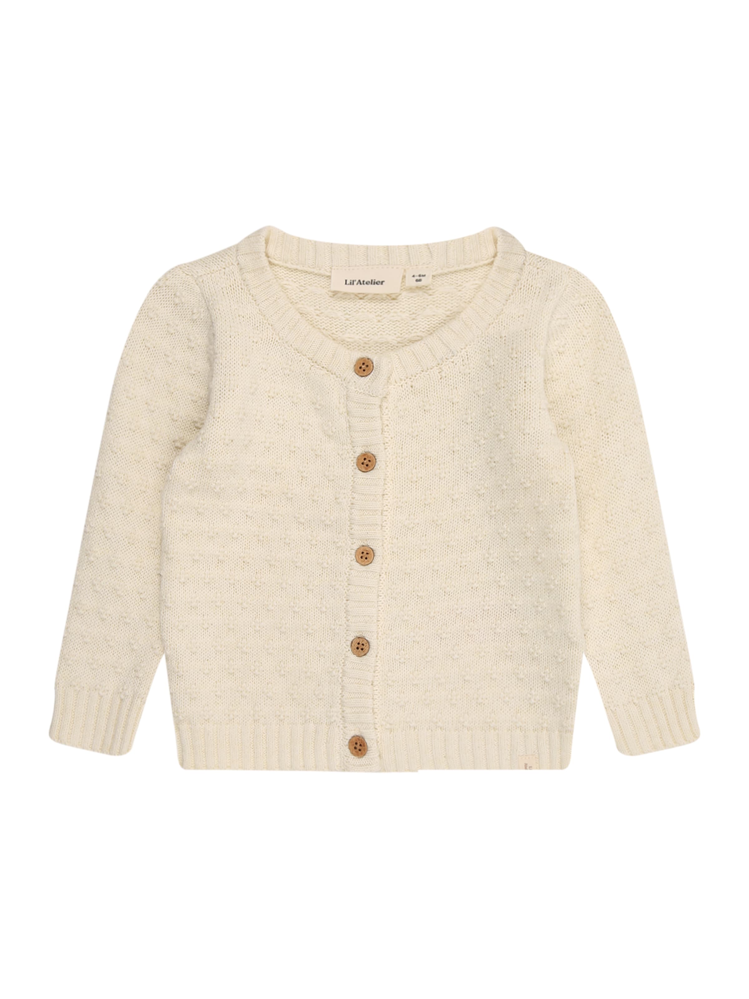 Lil&#x27;Atelier Kardigan &#x27;NBFRosanne&#x27; w kolorze beżowy: przód