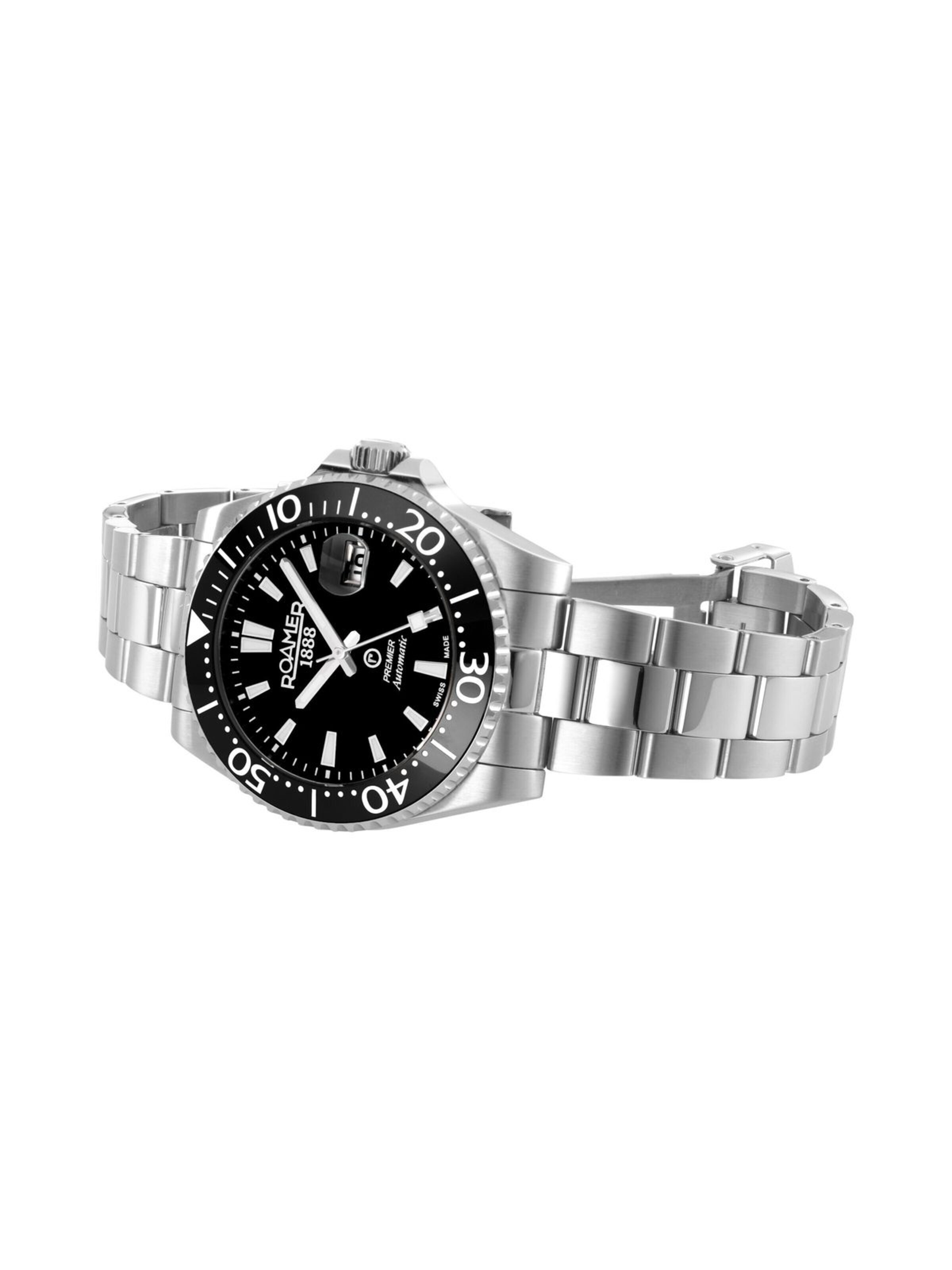 Roamer Analoog horloge 'Premier' in Zwart
