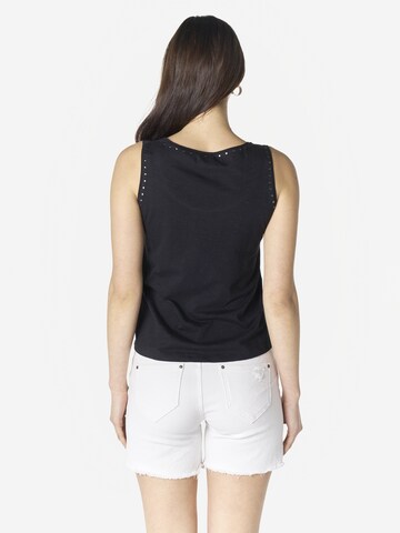 KOROSHI Top w kolorze czarny