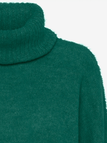 ICHI Sweter 'KAMARA' w kolorze zielony