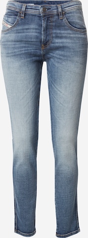 DIESEL Skinny Jeans '2015 BABHILA' in Blue: front