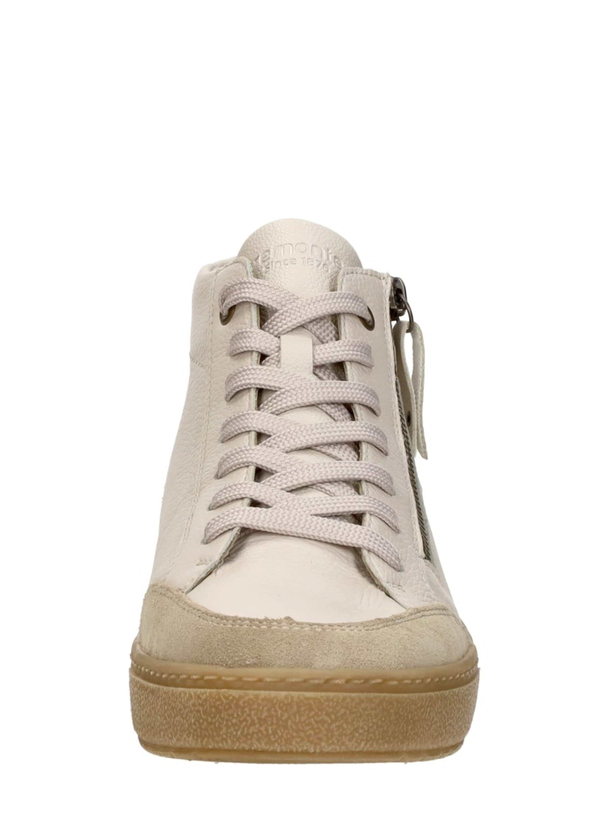 Chaussure à lacets 'Veterschoenen Hoog' REMONTE en blanc