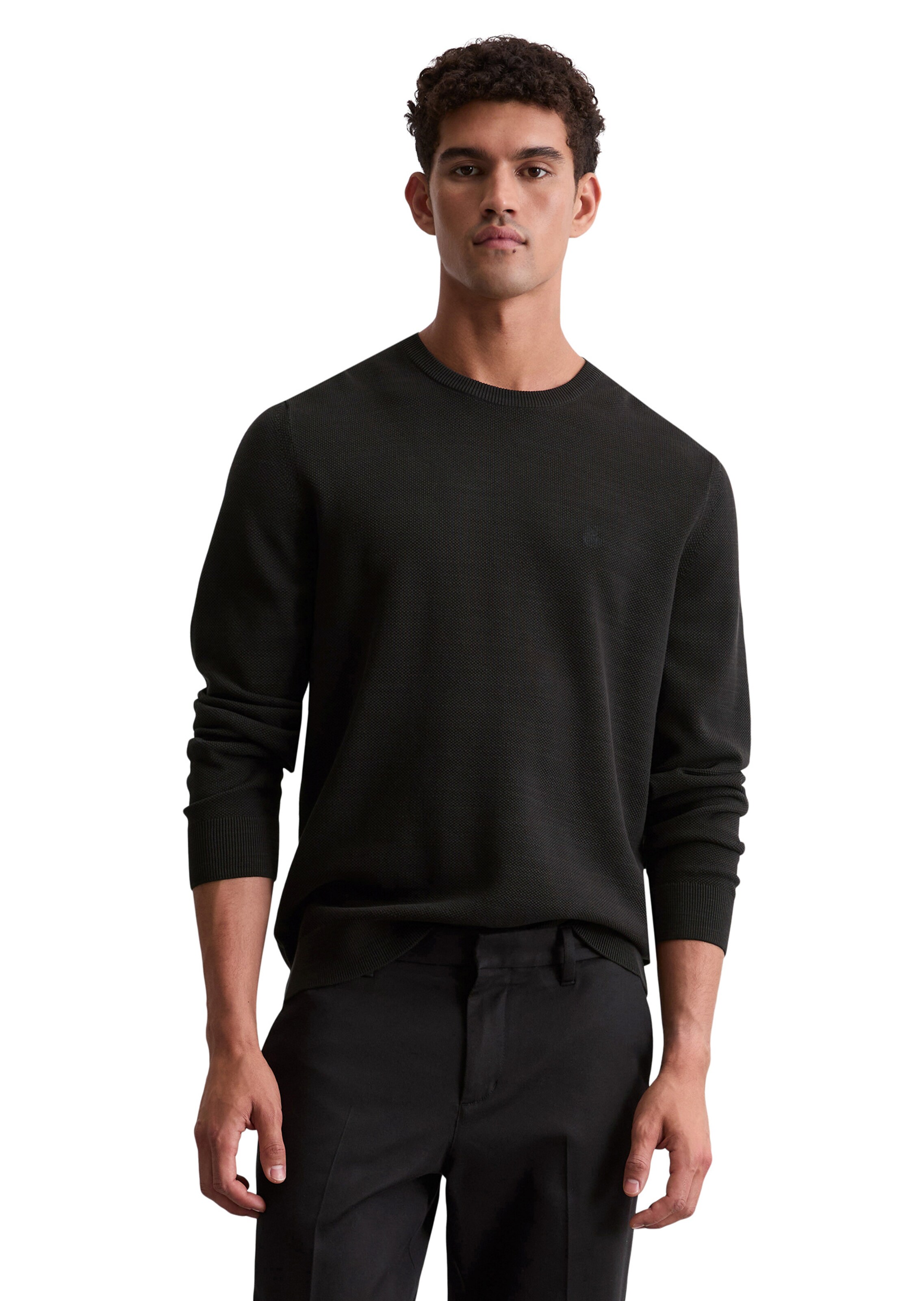 Marc O'Polo Sweater in Black: front