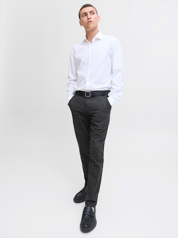 JACK & JONES - regular Pantalón chino 'JPSTMARCO BOWIE' en gris