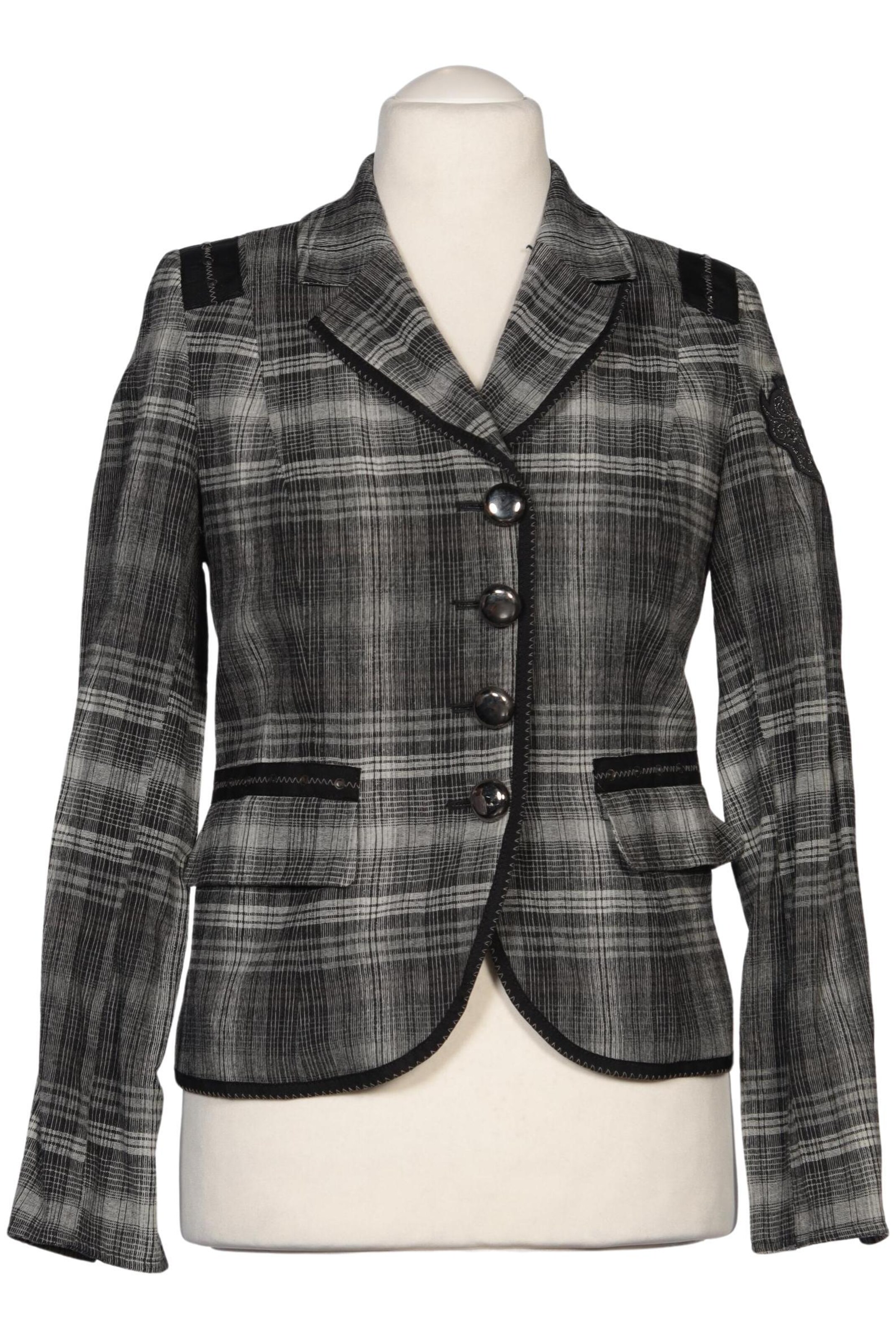 AIRFIELD Blazer in M in Grey: front