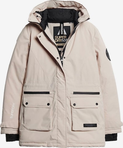 XS dydžio Žieminė parka 'City' iš Superdry & Co, spalva – smėlio / juoda, Prekių apžvalga