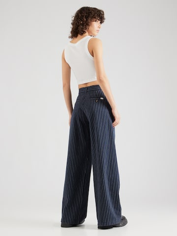 LEVI'S ® Wide Leg Laskoshousut 'Pleated Wideleg Trouser' värissä sininen