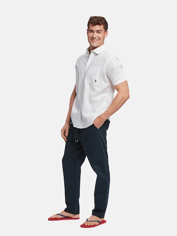 U.S. POLO ASSN. Regular Pants 'Ivan' in Blue