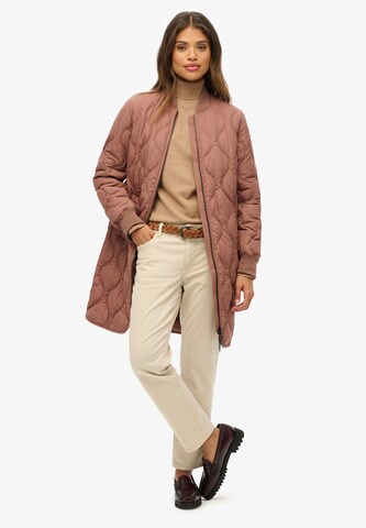 Manteau mi-saison Superdry en marron