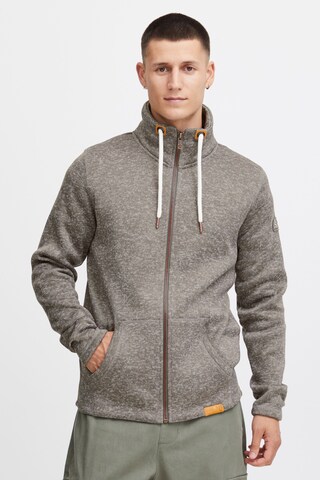 Giacca di pile 'Luki' di !Solid in grigio: frontale