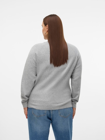 Vero Moda Curve Sweater 'DOFFY' in Grey