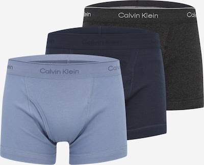 Boxer trumpikės iš Calvin Klein Underwear, spalva – tamsiai mėlyna / šviesiai mėlyna / margai juoda / balkšva, Prekių apžvalga