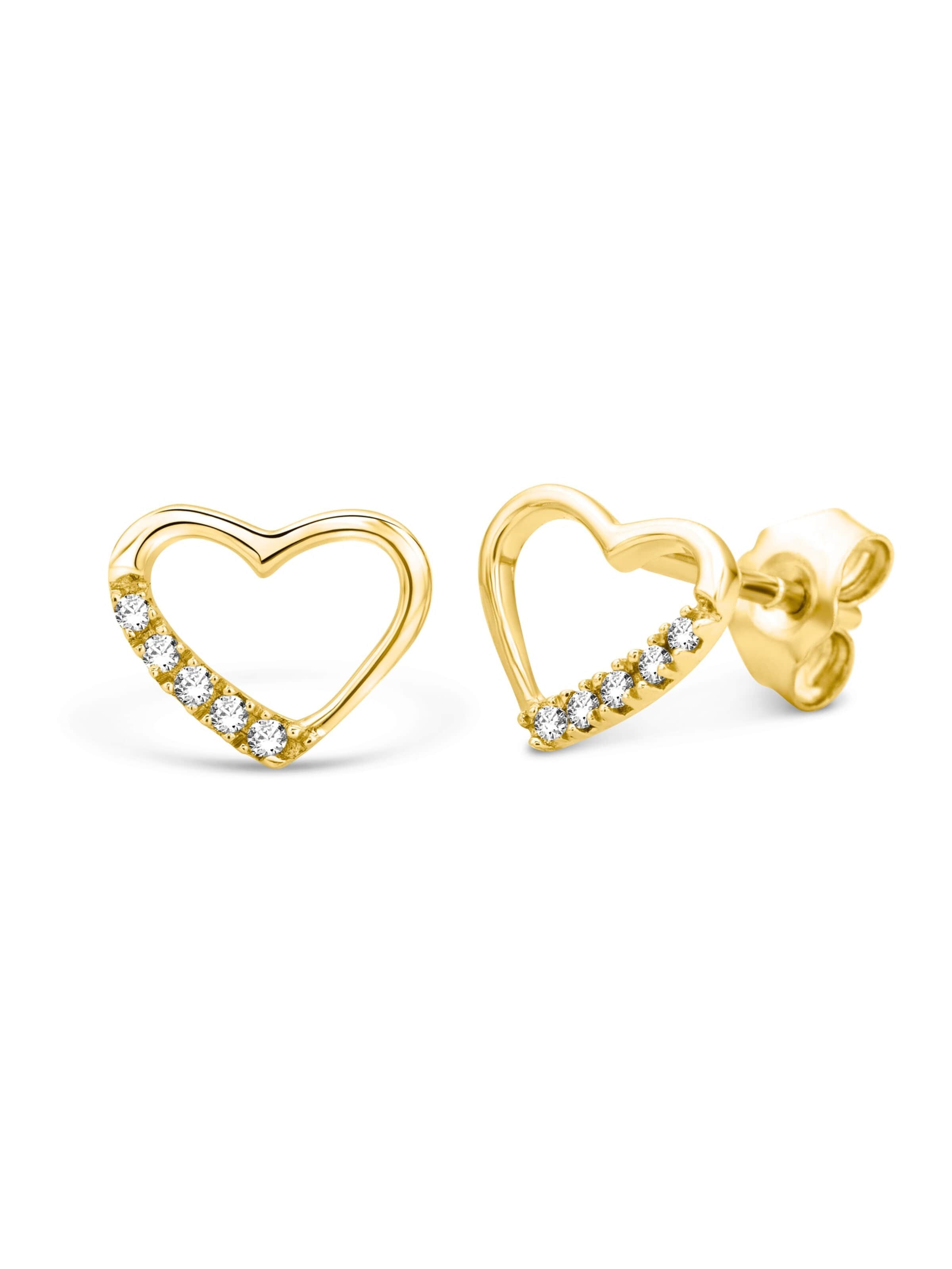 DIAMANT LETERNEL Earrings in Gold: front