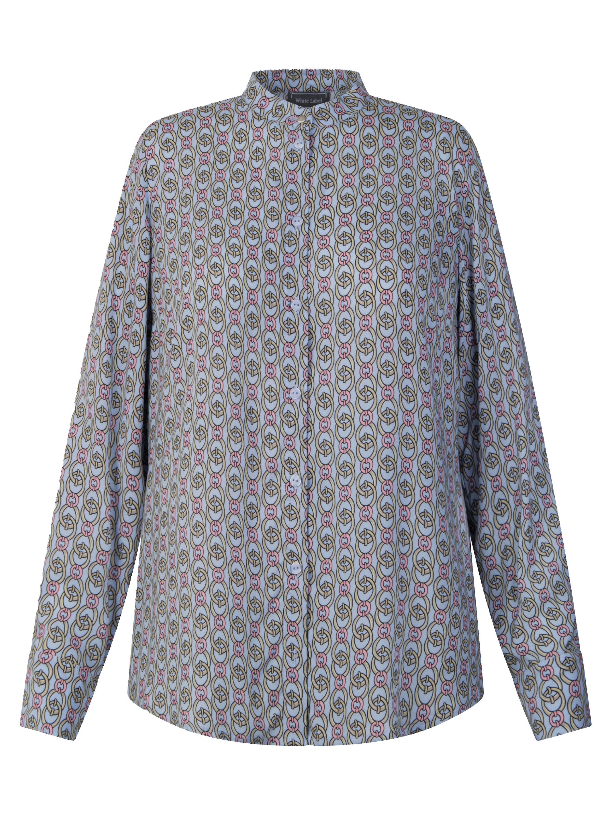 White Label by RoFa Blouse 'Landhaus' in Blue: front