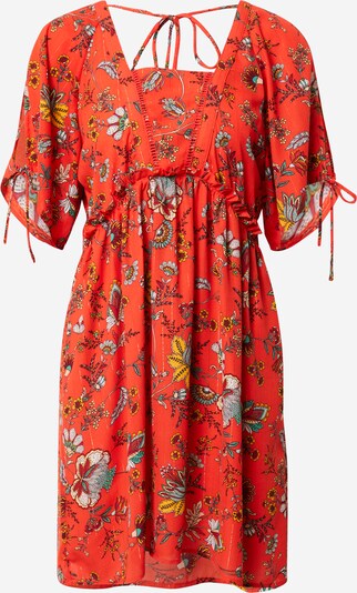 Molly BRACKEN Robe en mélange de couleurs / rouge feu, Vue avec produit