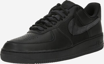 Nike Sportswear Platform trainers 'Nike Air Force 1 x Slam Jam' in Black: front