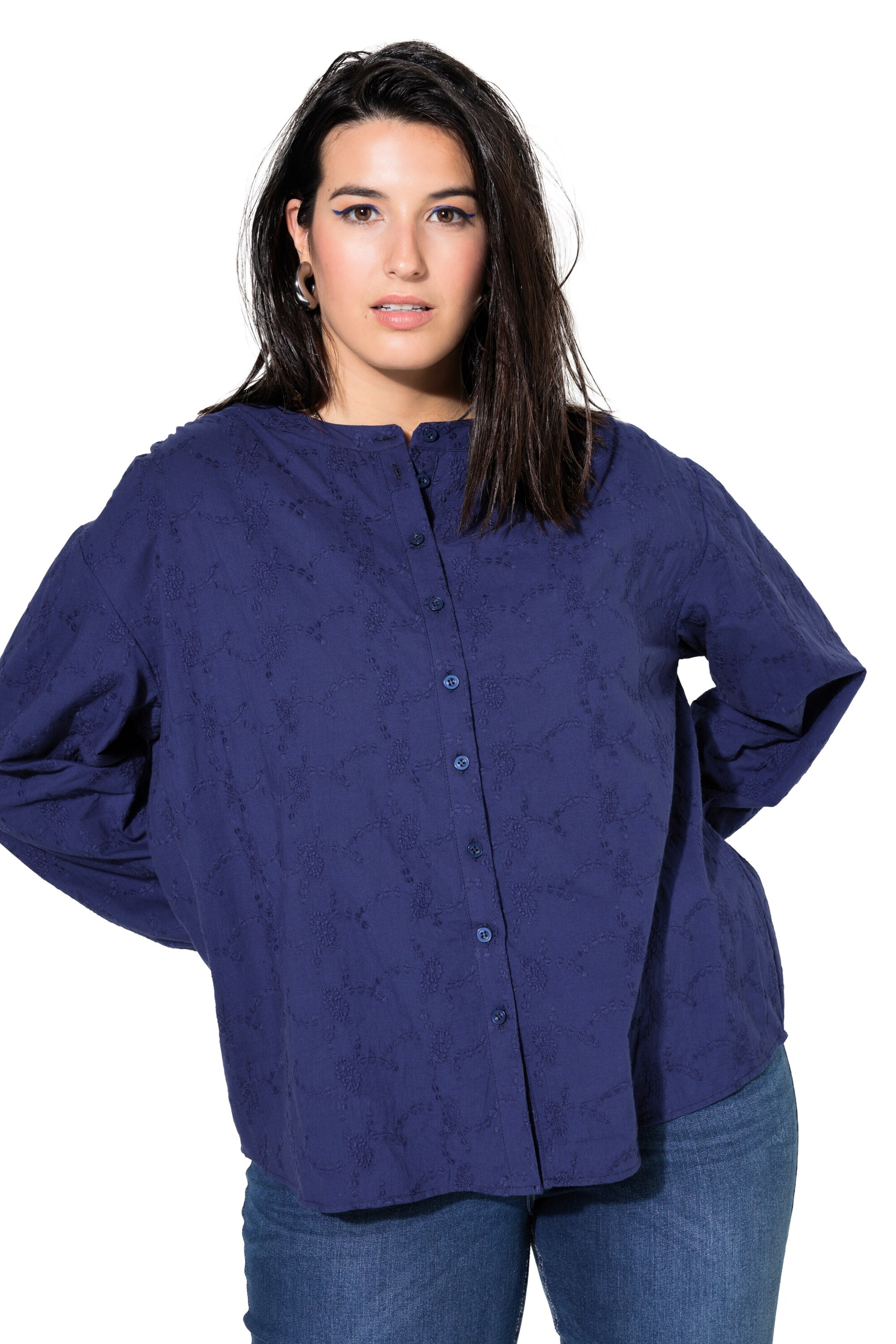 Studio Untold Bluse in Blau