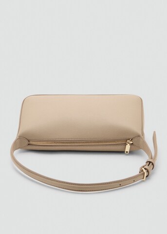 MANGO Schultertasche 'Min Denia' in Beige