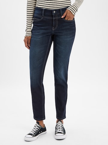 Cambio Regular Jeans ' Posh ' in Blauw: voorkant