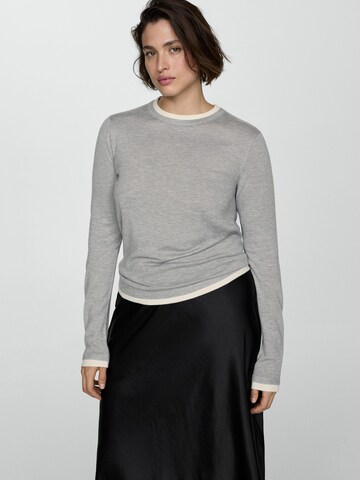 MANGO Sweater 'PACO' in Grey