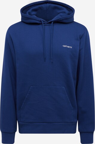 Sweat-shirt Carhartt WIP en bleu : devant