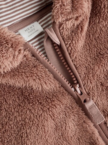 Next - Casaco de velo em castanho