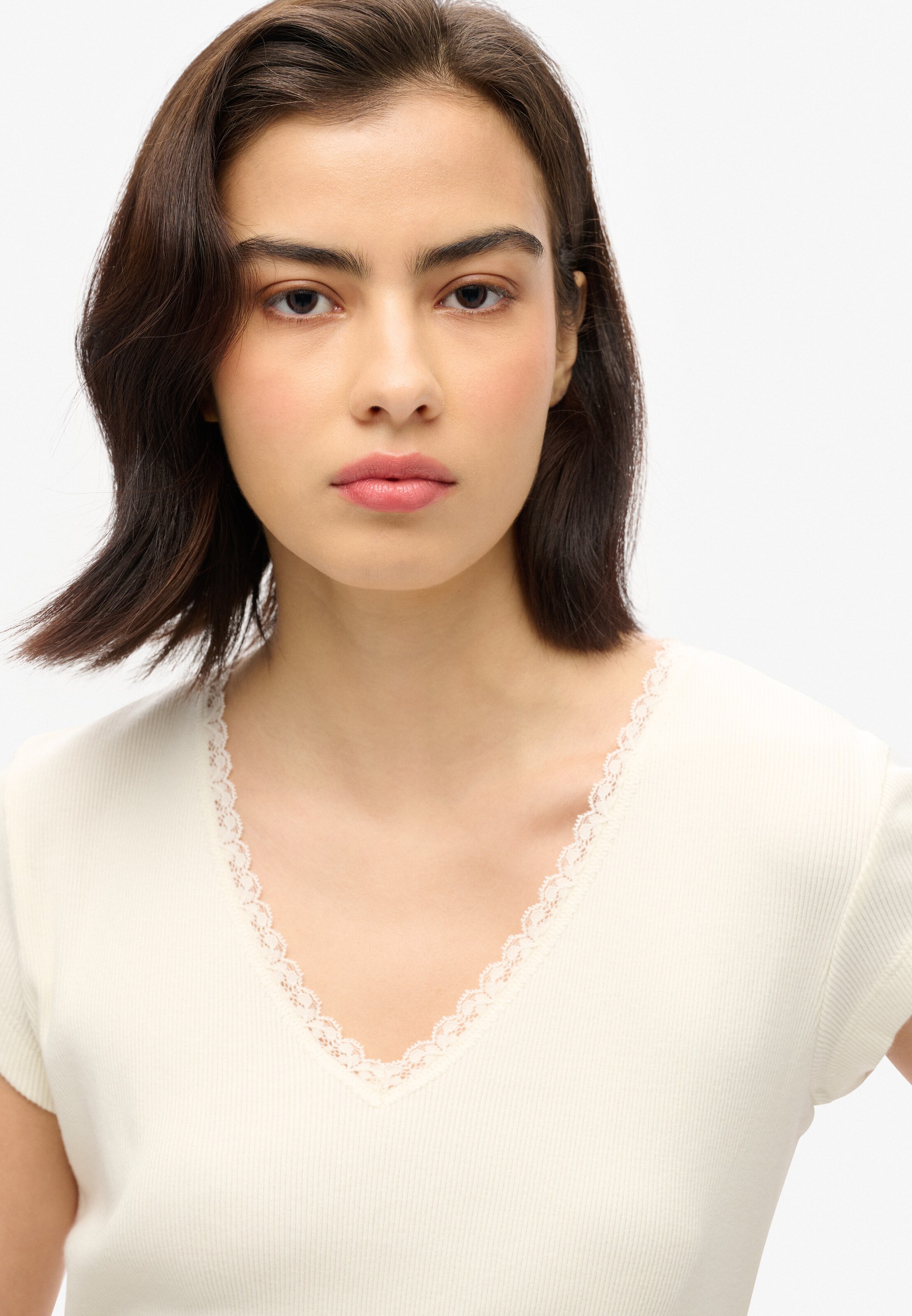 T-shirt Superdry en blanc