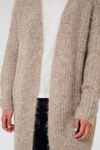 CULTURE Gebreid vest 'CUkaia' in Beige