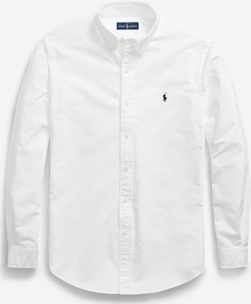 Coupe regular Chemise Polo Ralph Lauren en blanc : devant