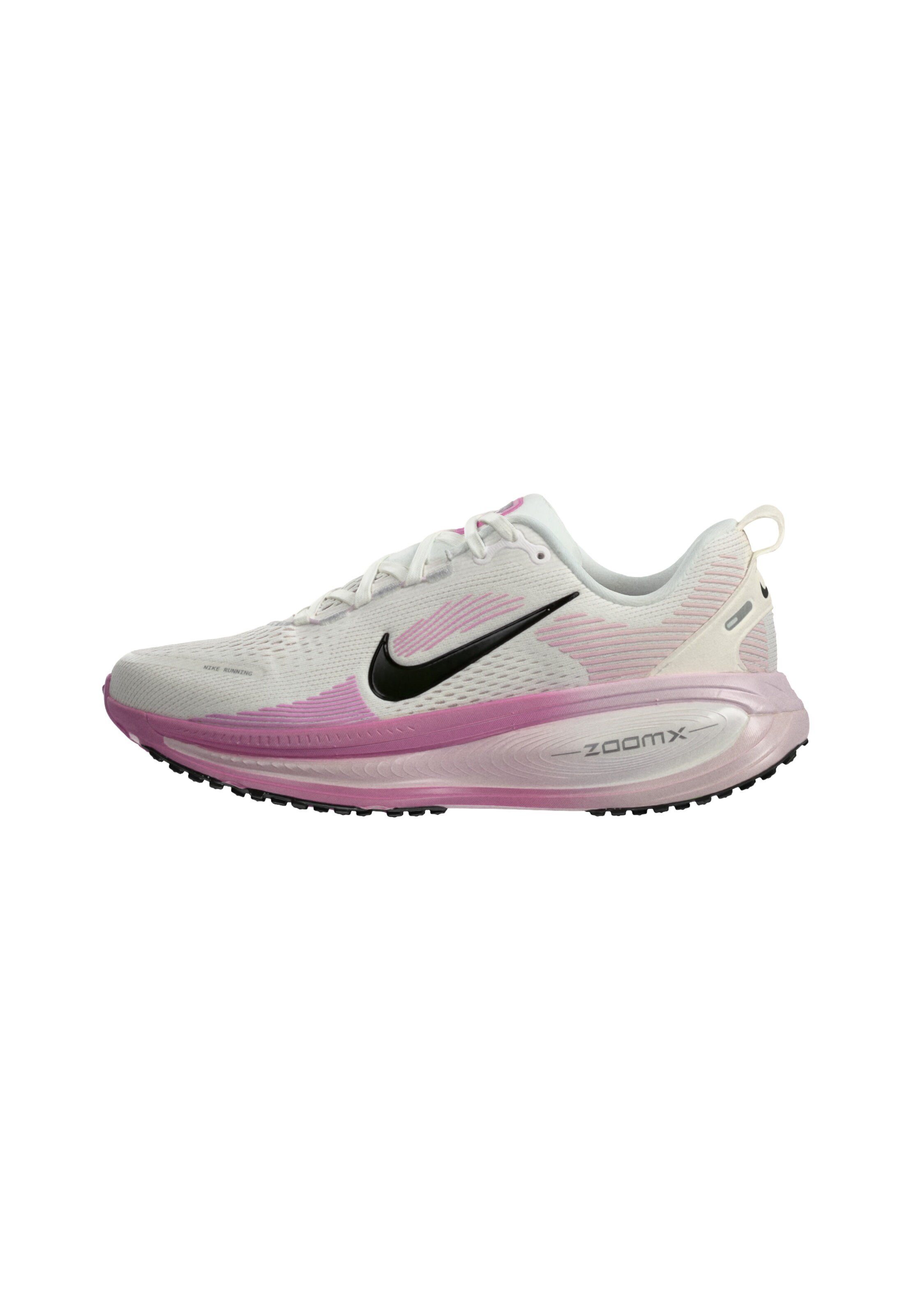 NIKE Loopschoen 'VOMERO 18' in 36 in de kleur Orchidee / Zwart / Wit, Productweergave