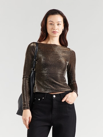 Abercrombie & Fitch - Camiseta en negro: frente