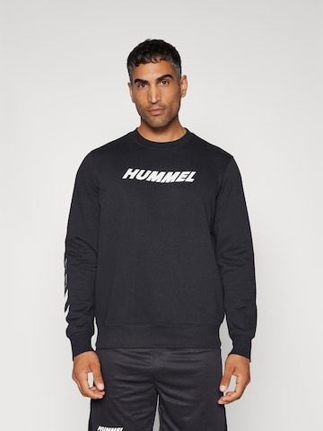 Hummel Спортивный свитшот 'Elemental' в Черный: спереди