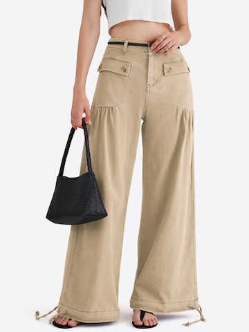 Imily Bela Wide leg Jeans in Green