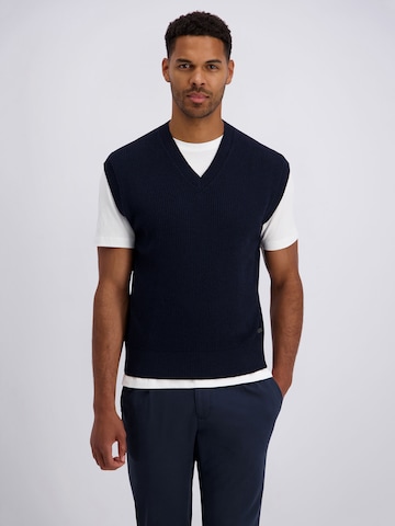 Pull-over PIERRE CARDIN en bleu : devant