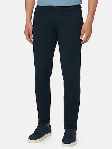 Boggi Milano Regular Pants in Blue: front