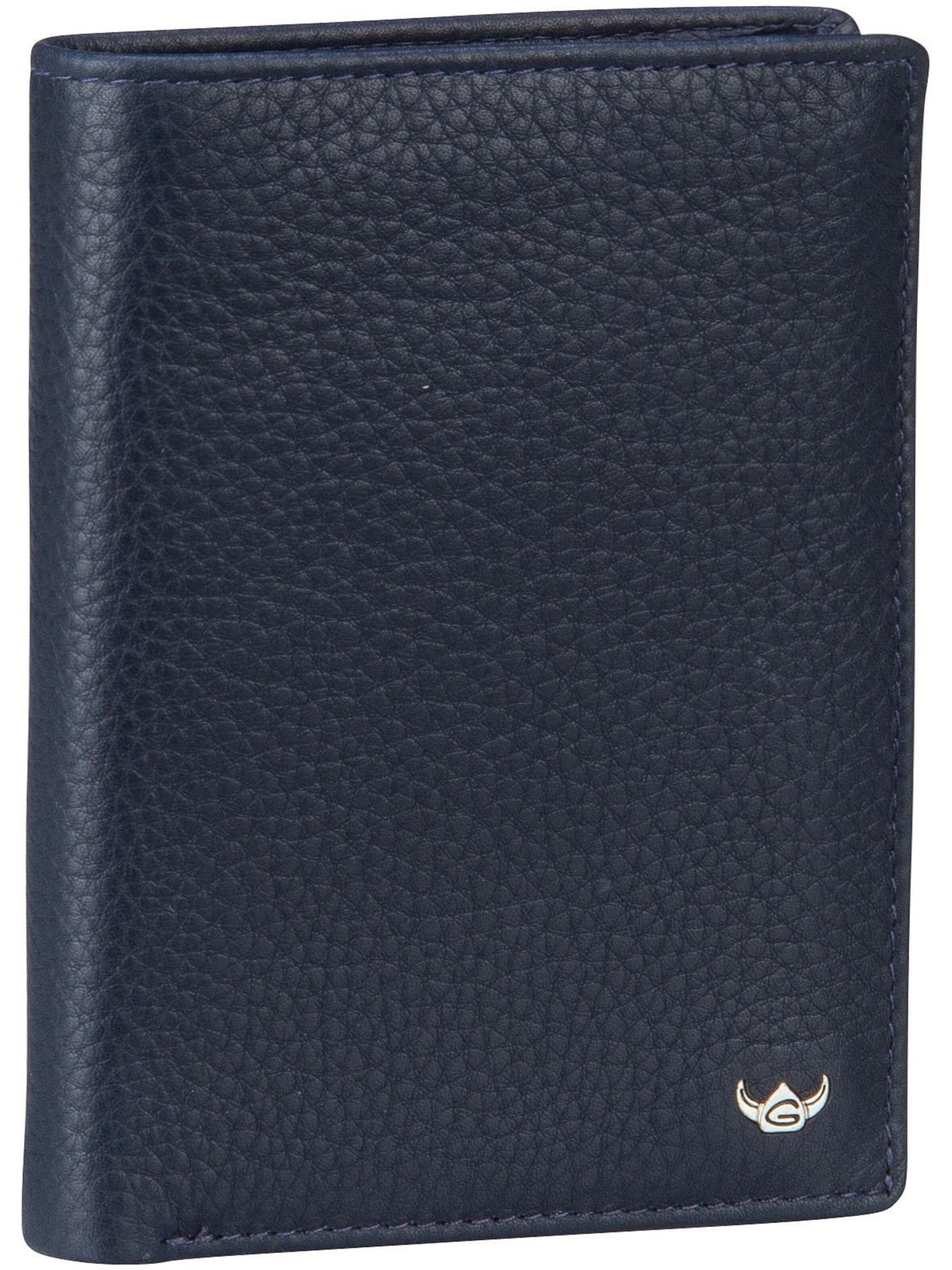 GOLDEN HEAD Wallet 'Capri' in Blue: front