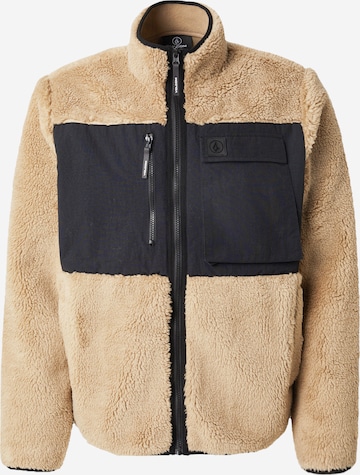 Veste en polaire 'STORM STONE' Volcom en vert : devant