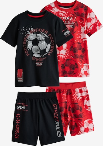 Next Schlafanzug in Schwarz: Vorderseite