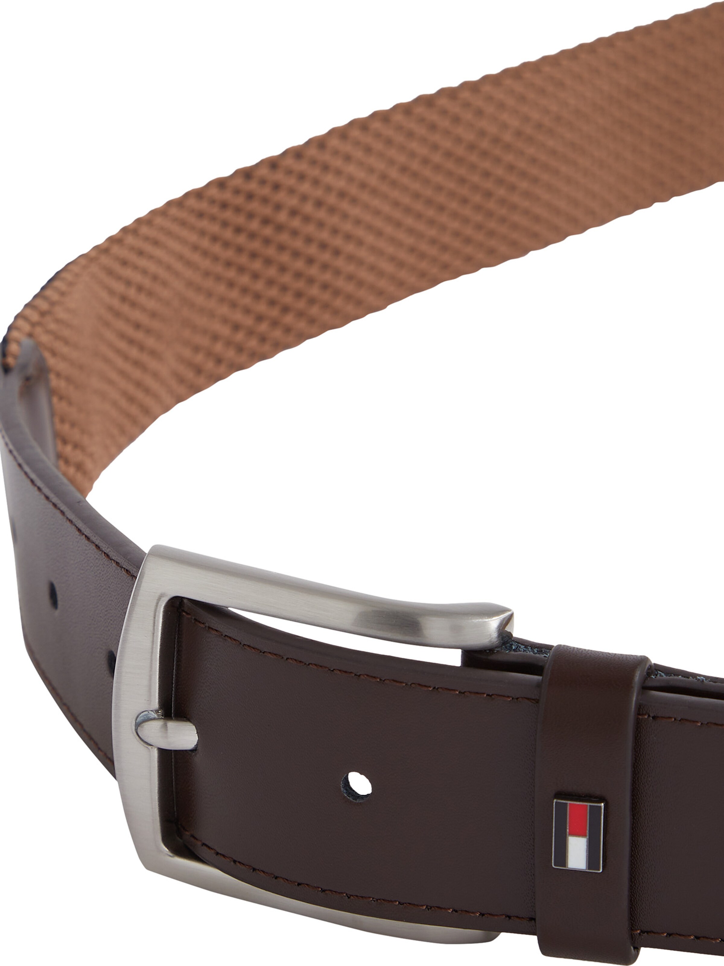 TOMMY HILFIGER Belt 'DENTON' in Brown