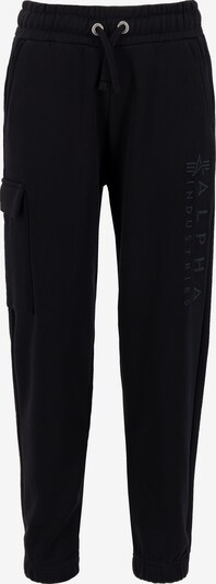 Pantaloni ALPHA INDUSTRIES pe negru, Vizualizare produs