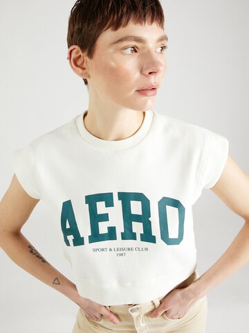 Sweat-shirt AÉROPOSTALE en blanc