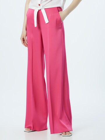 Loosefit Pantalon à plis 'ROSA' Marella en rose : devant