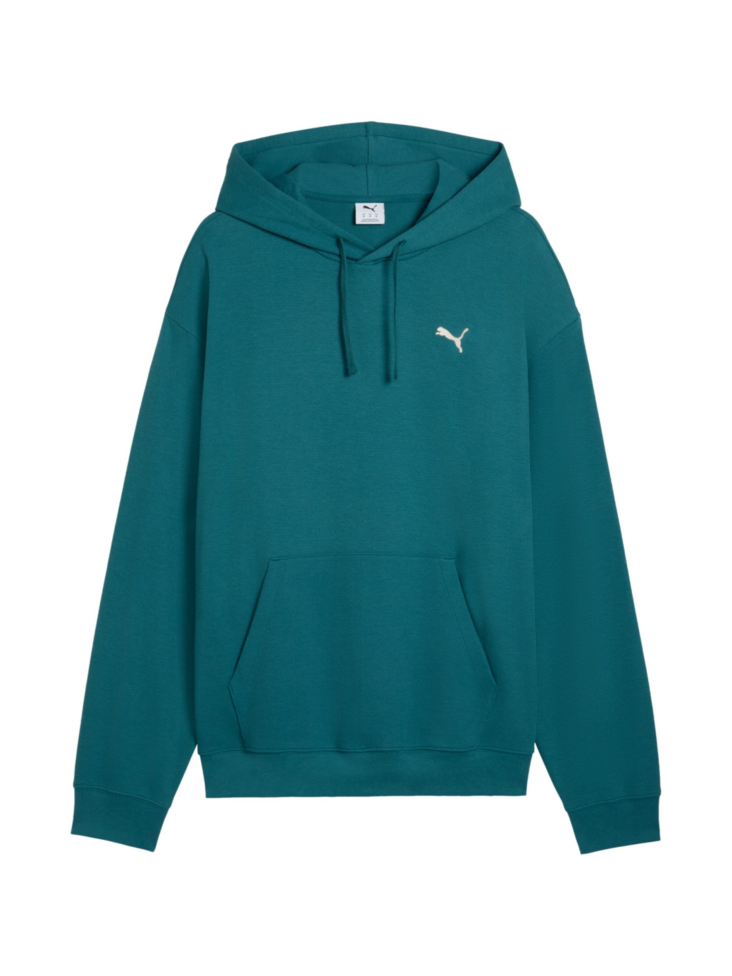 Felpa 'ESS ELEVATED' di PUMA in verde: frontale