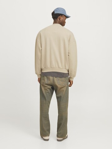 JACK & JONES Sweatshirt in Beige