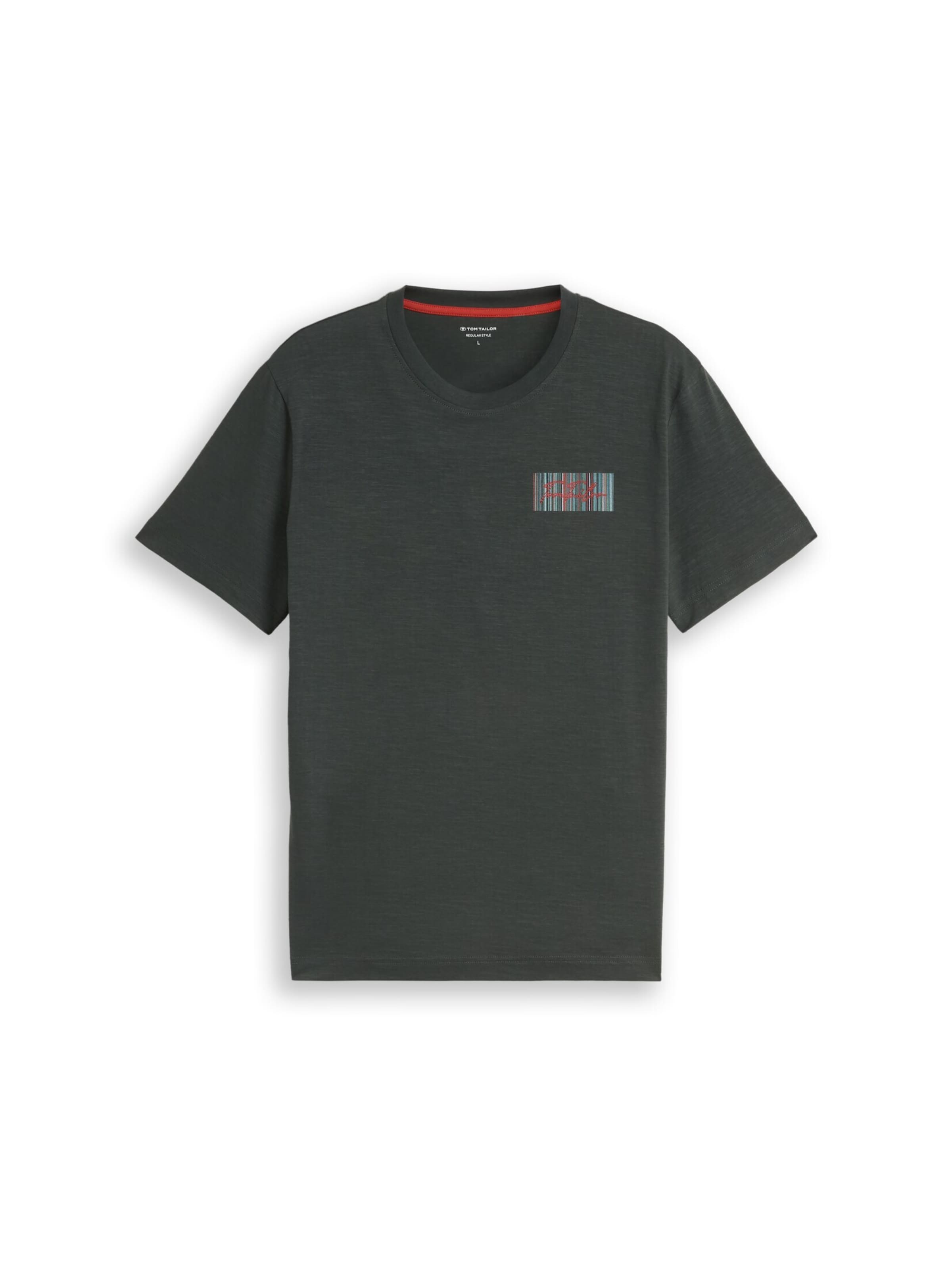 TOM TAILOR Shirt in Groen: voorkant