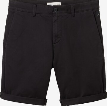 TOM TAILOR DENIM Shorts in Schwarz: predná strana