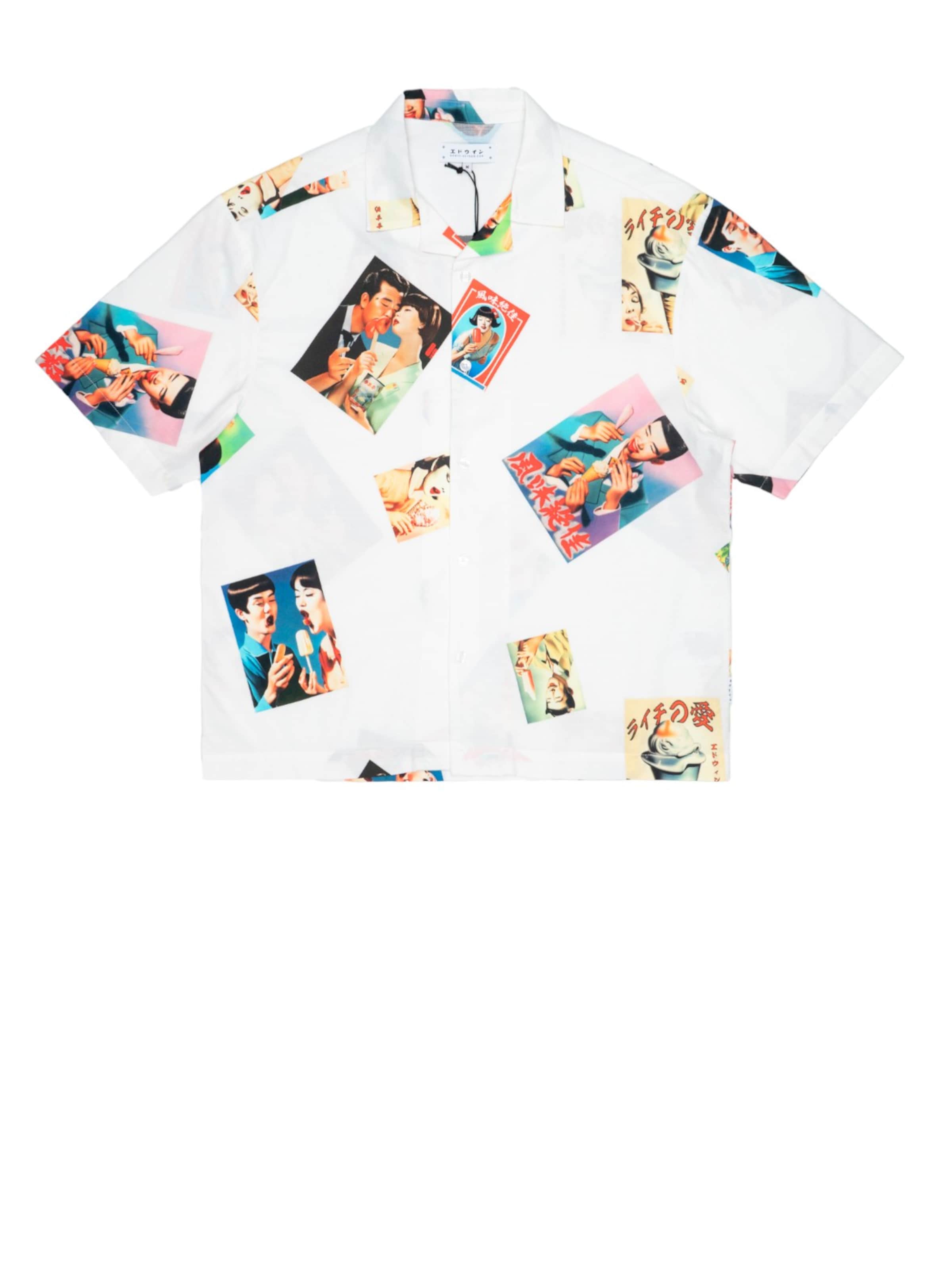 Regular fit Camicia di EDWIN in colori misti: frontale