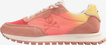 Scalpers Låg sneaker 'Rio' i orange: framsida